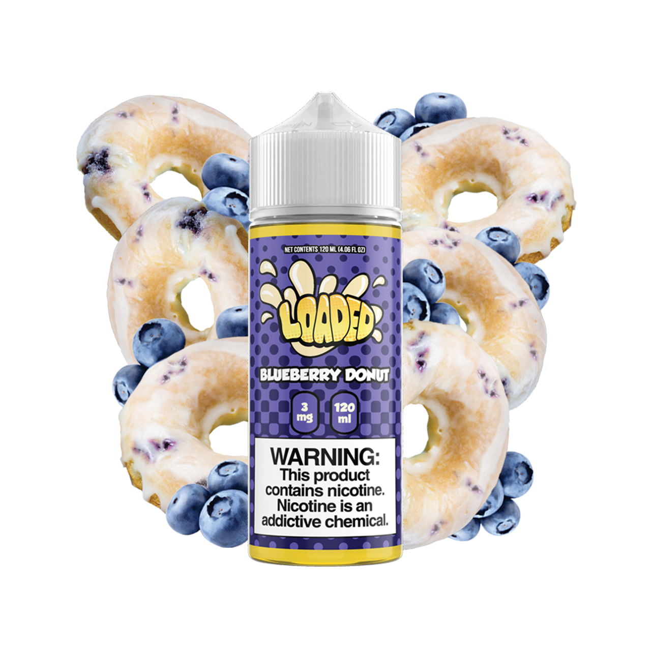 Loaded Blueberry Donut E-Liquid Dubai | Vape Juice Abu Dhabi Vape For Less Loaded Blueberry Donut E-Liquid Dubai | Vape Juice Abu Dhabi Vape For Less