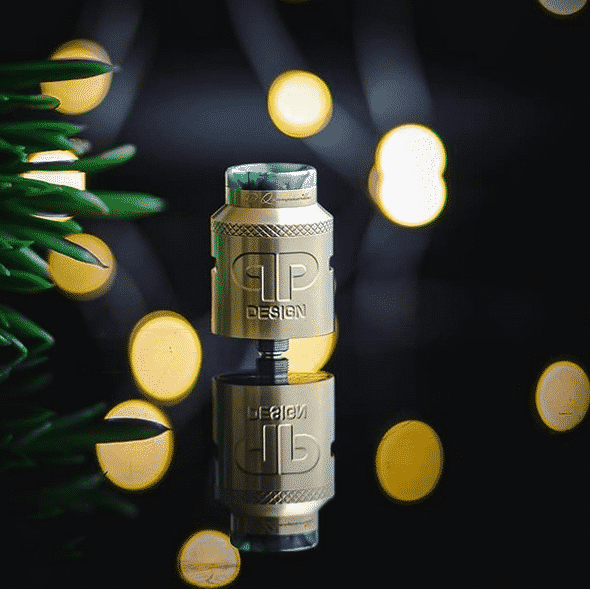 QP Design Kali v2 RDA/RSA Brass Copper Tank