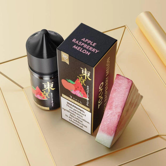 Tokyo Golden Series Apple Raspberry Melon Saltnic 30ml Abu Dhabi Dubai Ajman KSA Oman