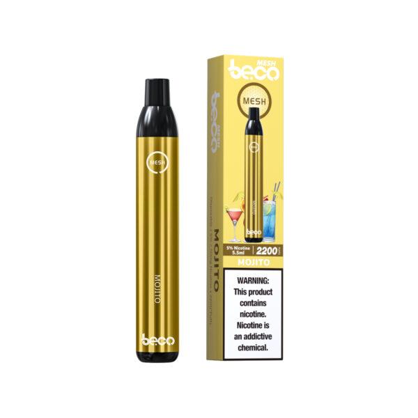 Best E-Cigarette Dubai - VAPTIO BECO MESH Disposable Vape 2200 Puffs1 - Vape For Less
