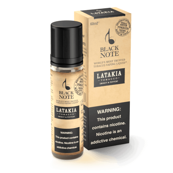 BLACK NOTE Latakia Tobacco Freebase E-Liquid UAE |Vape Sharjah Delivery   Vape For Less
