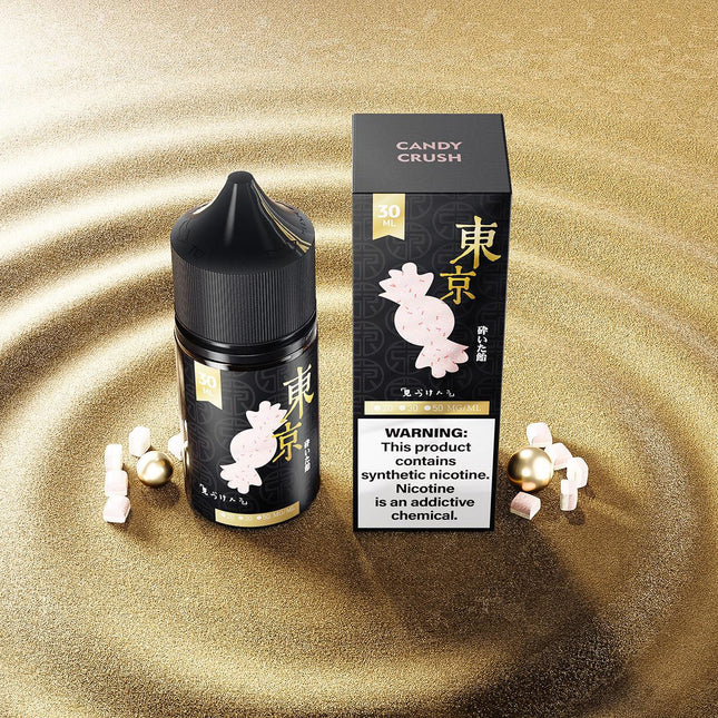 Tokyo Golden Series Candy Crush Saltnic 30ml Abu Dhabi Dubai Al Ain Ajman KSA