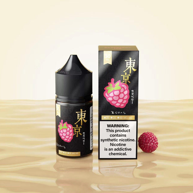 Tokyo Golden Series Raspberry Ice Saltnic 30ml Abu Dhabi Dubai Ajman KSA