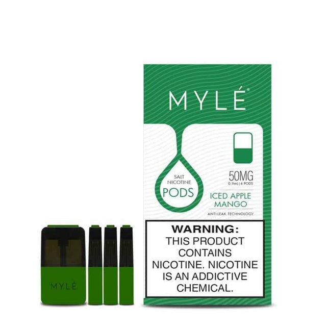 Top Vape Online Delivery Dubai - MYLE V4 Pre-Filled Disposable Vape Pods 4Pcs Pack- Vape For Less