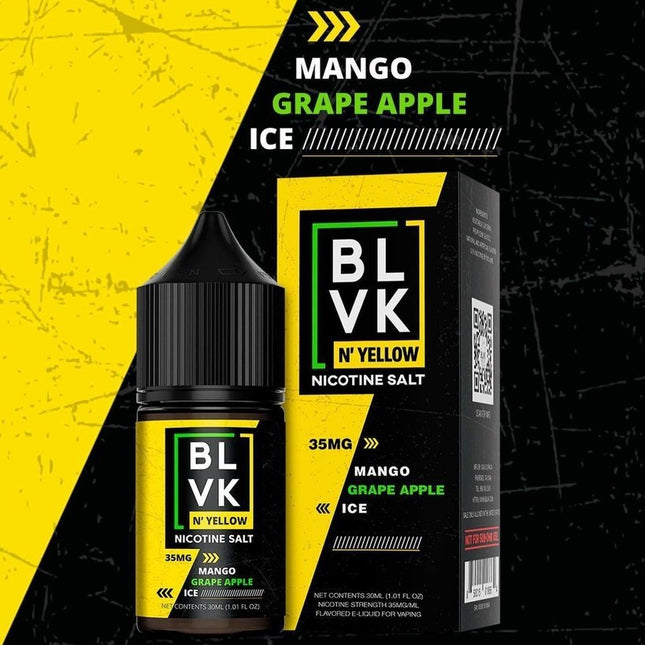 MANGO GRAPE APPLE ICE - BLVK FUSION SALTS - 30ML Abudhabi Dubai KSA
