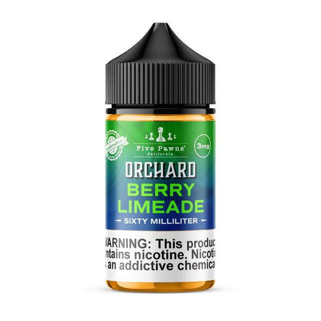 BERRY LIMEADE - ORCHARD BLEND FRUIT 60ML ELIQUID BY FIVE PAWNS ABU DHABI DUBAI AL AIN RUWAIS AJMAN KSA