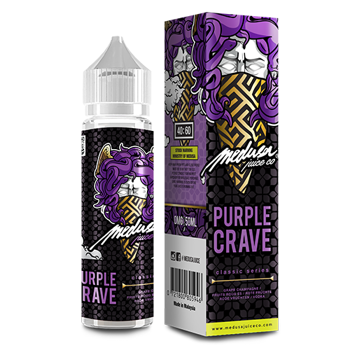 Purple Crave Classic Series - Medusa Juice Co. 60ml abu dhabi dubai rak sharjah fujairah ksa
