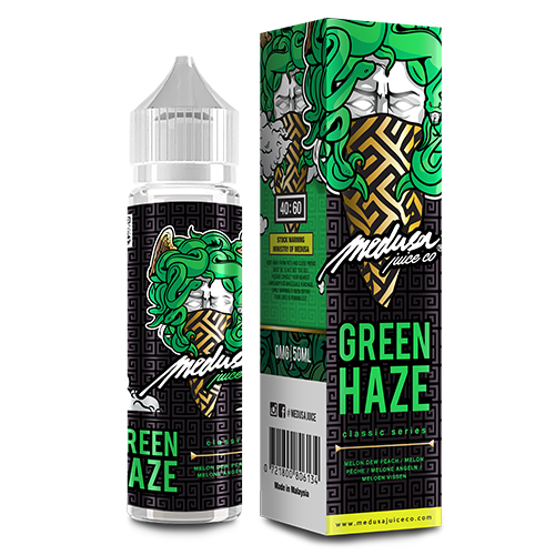 Green Haze Classic Series - Medusa Juice Co. 60ml ABU DHABI DUBAI UMM AL QUAWAIN KSA RAK