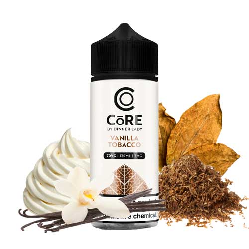 CORE BY DINNER LADY - VANILLA TOBACCO (120ML) ABUDHABI DUBAI KSA