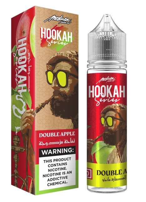 Double Apple Hookah Series - Medusa Juice Co. 60ml ABU DHABI DUBAI RUWAIS FUJAIRAH SHARJAH KSA