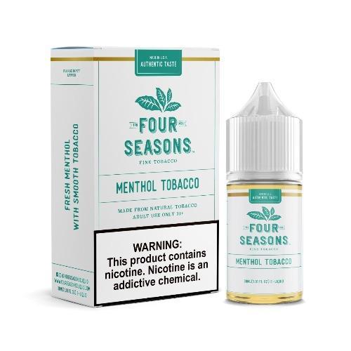 MENTHOL TOBACCO - FOUR SEASONS FINE TOBACCO 30ML Abudhabi Dubai KSA UK