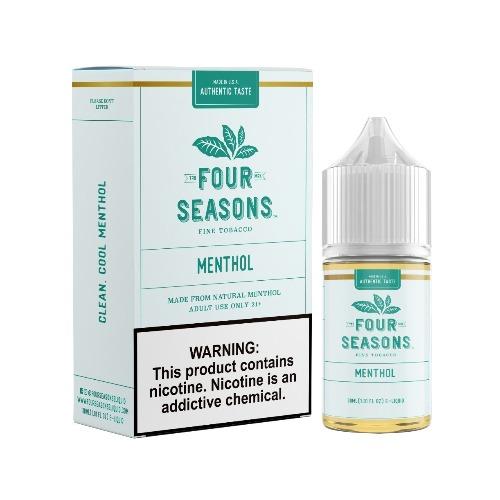 MENTHOL - FOUR SEASONS FINE TOBACCO 30ML Abudhabi Dubai Ruwais AL AIn KSA