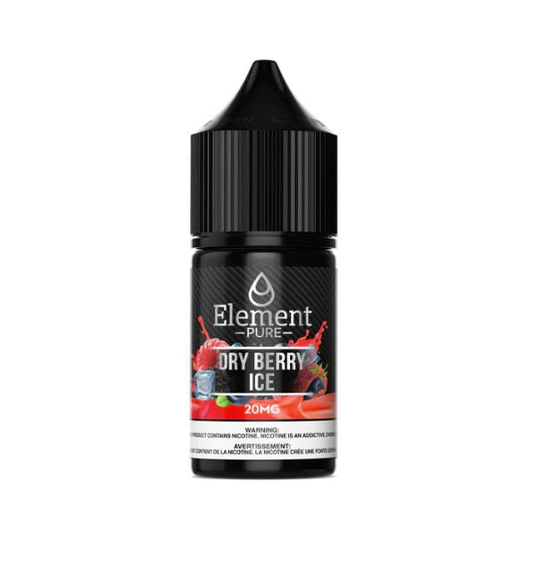 ELEMENT PURE - DRY BERRY ICE SALTNIC 30ML ABU DHABI DUBAI KSA