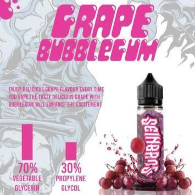 Seinbros Grape Bubblegum 60ml E Liquid Best Vape Shop in UAE 2025
