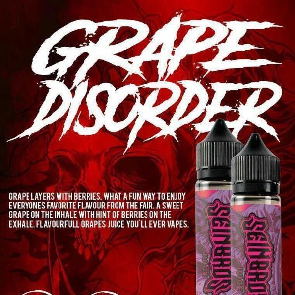 Seinbros Grape Disorder 60ml E Liquid Vape Delivery in Fujairah