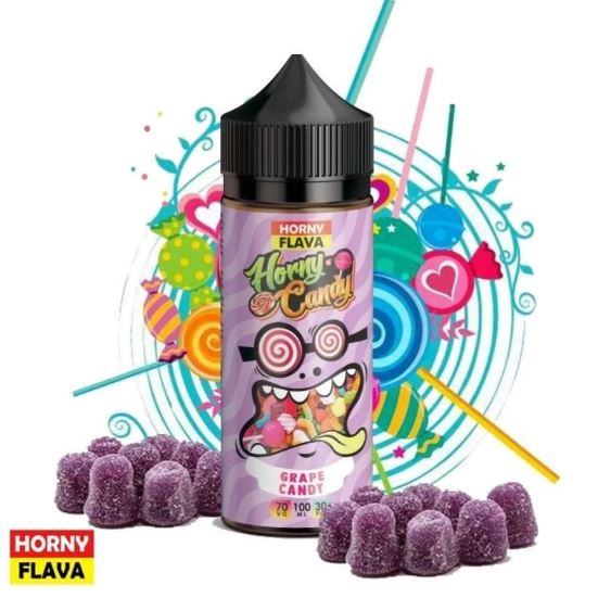 Horny Candy - Grape Candy 120ml E Liquid by Horny Flava