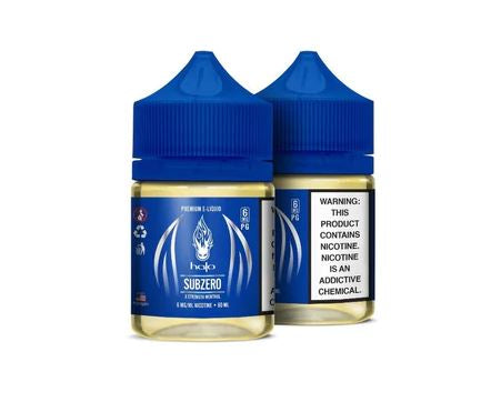 Halo Subzero Menthol - E Liquid Abudhabi Dubai KSA