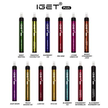 Buy Finest Disposable Vape - IGET PLUS Disposable Vape 1200 Puffs1 - Vape For Less