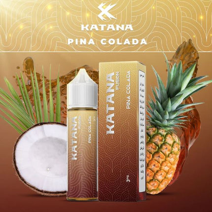 Katana Fusion Pina Colada E Liquid Same Day Vape Delivery in Abu Dhabi