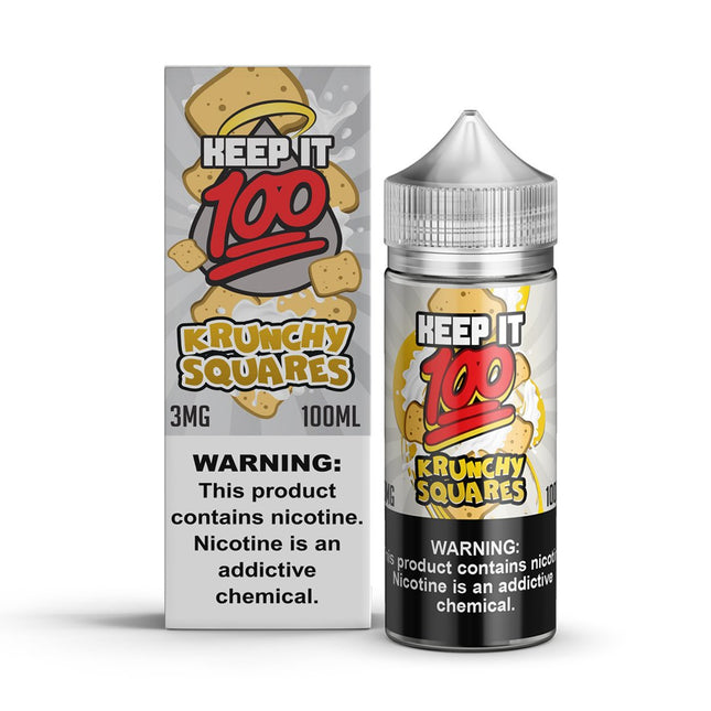 Keep It 100 Krunchy Squares Freebase E-Liquid
