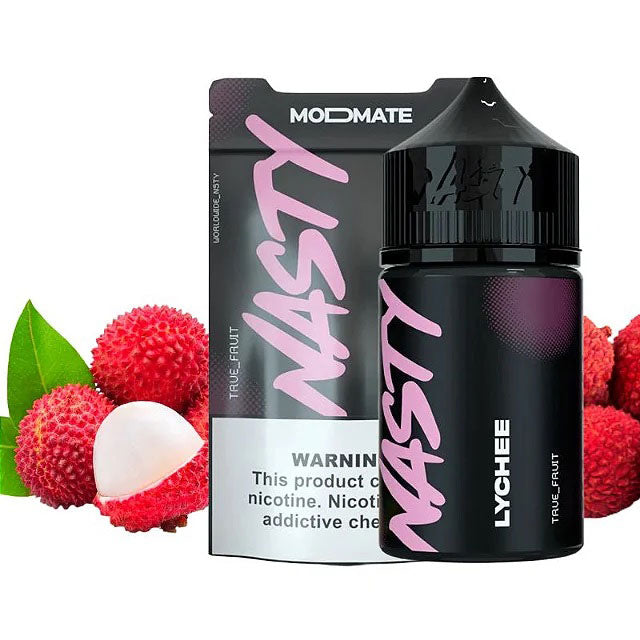 Lychee - Nasty Modmate 60ml Abu Dhabi Dubai Ajman Al Ain Sharjah Ruwais KSA