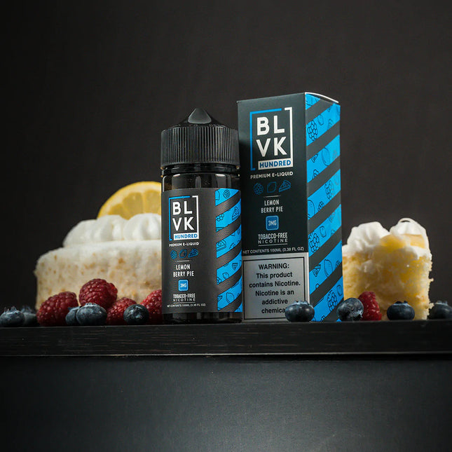 Lemon Berry Pie - BLVK Hundred Eliquid Abu Dhabi Ruwais Ajman RAK KSA