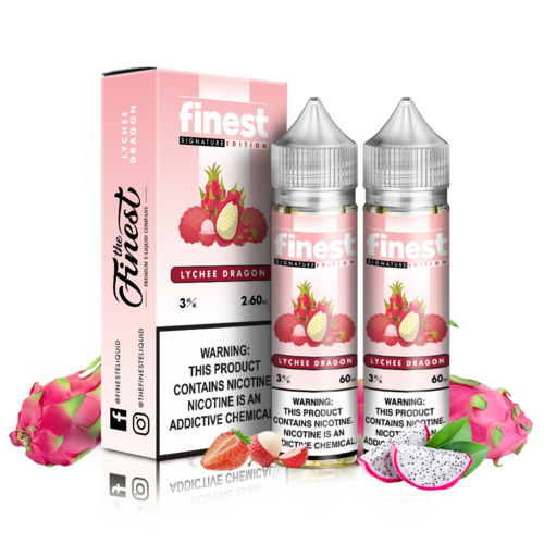 The Finest Lychee Dragon Signature Freebase E-Liquid