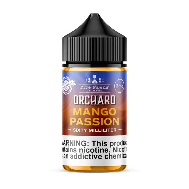 MANGO PASSION - ORCHARD BLEND FRUIT 60ML ELIQUID BY FIVE PAWNS  DUBAI ABU DHABI RUWAIS UMM AL QUAWAIN KSA