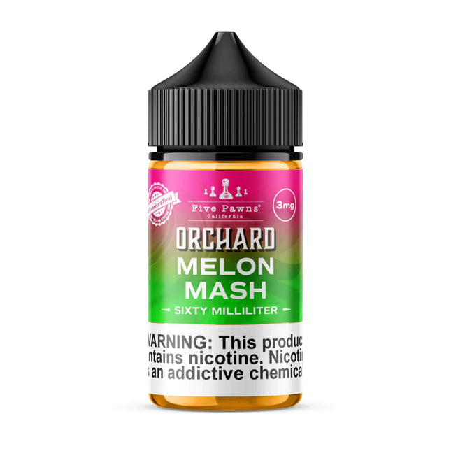 MELON MASH - ORCHARD BLEND FRUIT 60ML ELIQUID BY FIVE PAWNS ABU DHABI DUBAI AL AIN FUJAIRAH UMM AL QUAWAIN KSA