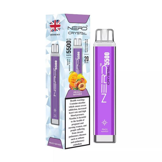 Nerd Crystal Disposable Vape (5500 Puffs) Best Online Shop in Abu Dhabi 2025