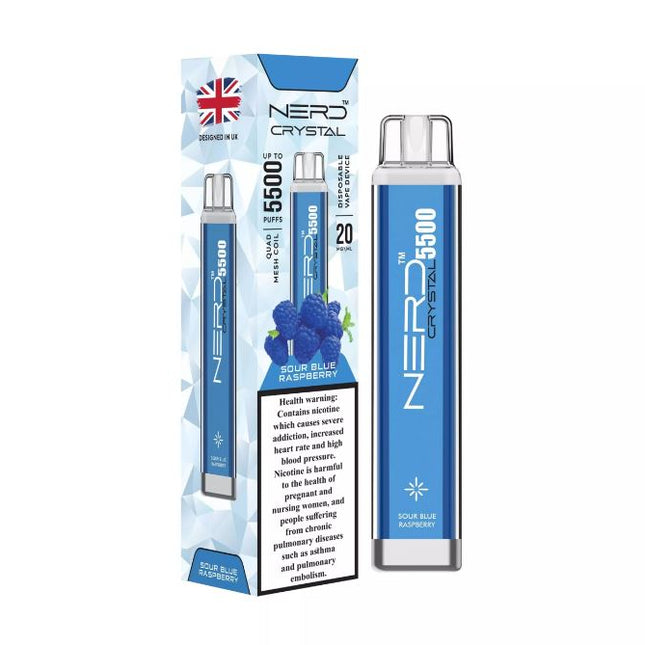 Nerd Crystal Disposable Vape (5500 Puffs) Best Vape in Dubai 2025