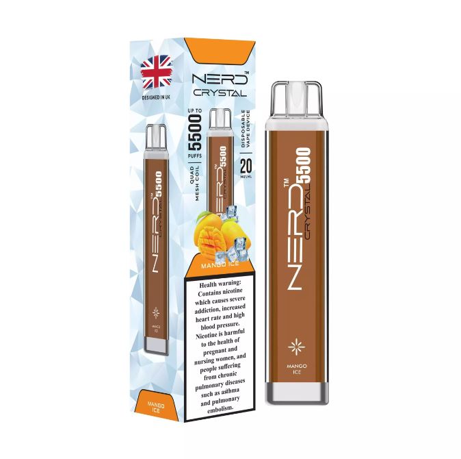 NERD CRYSTAL DISPOSABLE VAPE (5500 Puffs) Vape For Less NERD CRYSTAL DISPOSABLE VAPE (5500 Puffs) Vape For Less