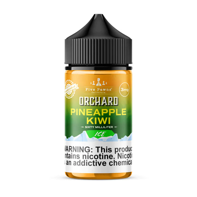 PINEAPPLE KIWI ICE - ORCHARD BLEND FRUIT 60ML ELIQUID BY FIVE PAWNS DUBAI ABU DHABI AL AIN RUWAIS KSA