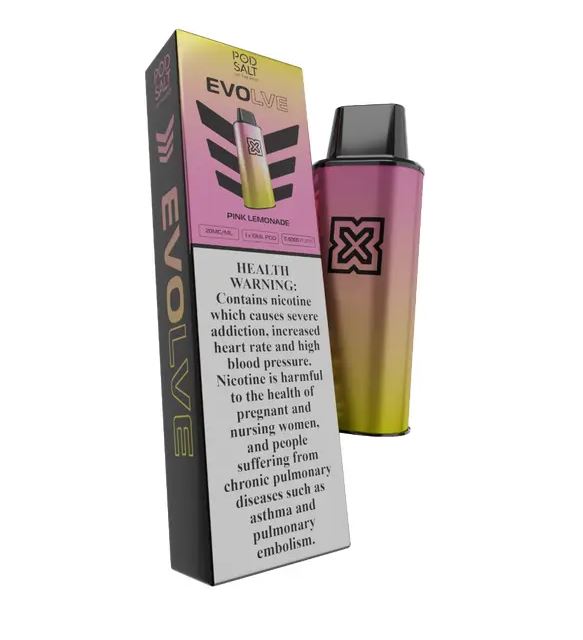 Pod Salt Evolve Pod Kit Disposable Vape (6000 Puffs) Vape For Less Pod Salt Evolve Pod Kit Disposable Vape (6000 Puffs) Vape For Less