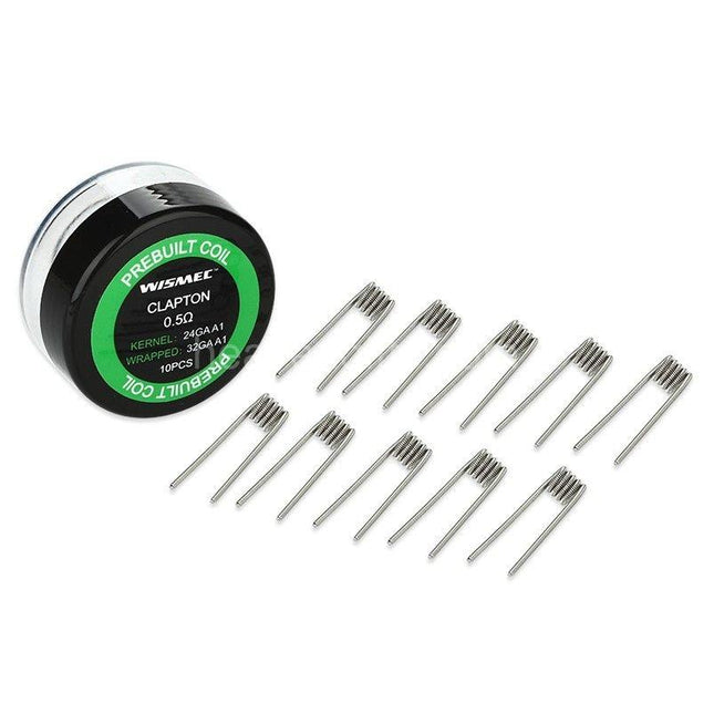 Pre built Clapton Coils 0.5 ohm – 10pcs Dubai & Abu Dhabi
