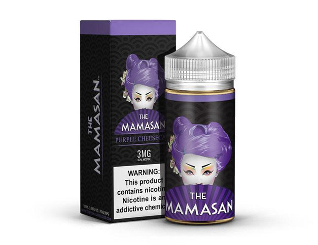 The Mamasan Purple Cheesecake Freebase E-Liquid
