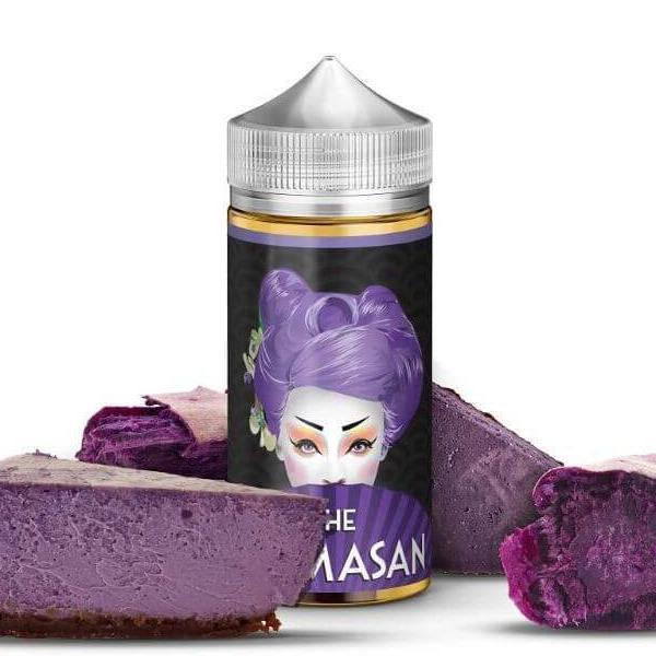 The Mamasan Purple Cheesecake Freebase E-Liquid