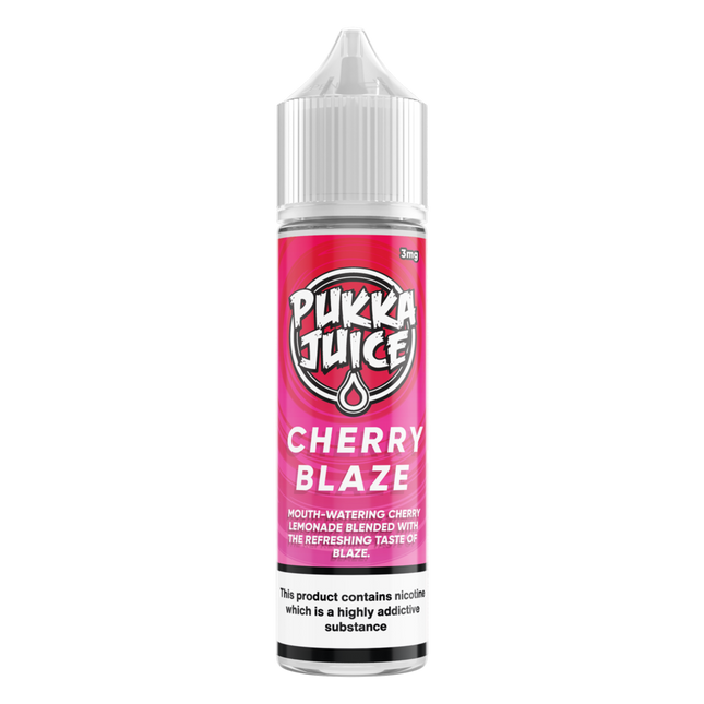 CHERRY BLAZE - BY PUKKA JUICE  60ml E JUICE Abudhabi Dubai KSA
