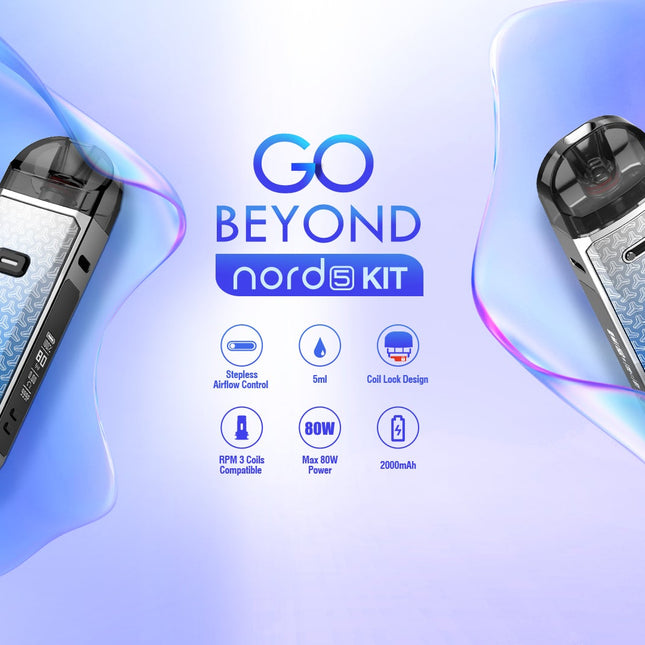 SMOK NORD 5 80W POD SYSTEM ABU DHABI DUBAI AL AIN RUWAIS SHARJAH KSA QATAR