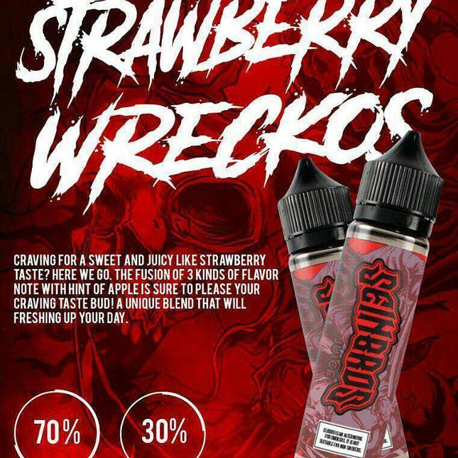 Seinbros Strawberry Wreckos 60ml E Liquid Best Vape Shop in UAE 2025