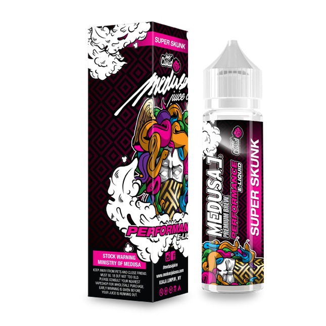 Super Skunk Performance Series - Medusa Juice Co. 60ml ABU DHABI DUBAI SHARJAH RAS AL KHAIMAH KSA