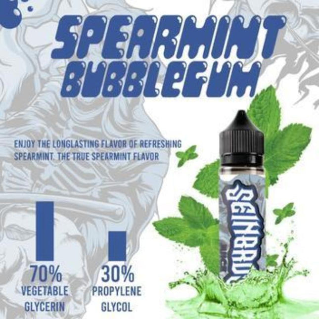 Seinbros Spearmint Bubblegum 60ml E Liquid Vape Delivery in Fujairah