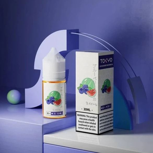 Tokyo Iced Blueberry Watermelon Saltnic Best VApe Shop in UAE 2025