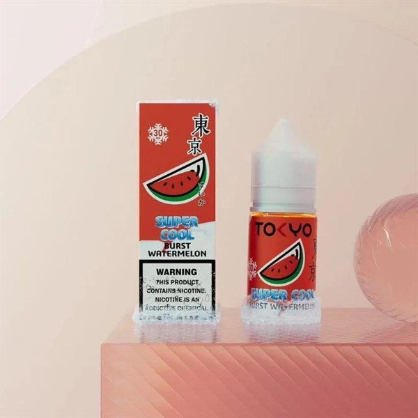 Tokyo Super Cool Burst Watermelon Saltnic Vape Delivery in Fujairah