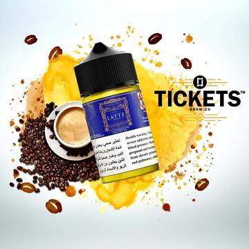 Tickets Brew Co Latte Freebase E-Liquid