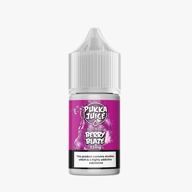 BERRY BLAZE - BY PUKKA JUICE 30ml SALTNIC Abudhabi Dubai UAE KSA
