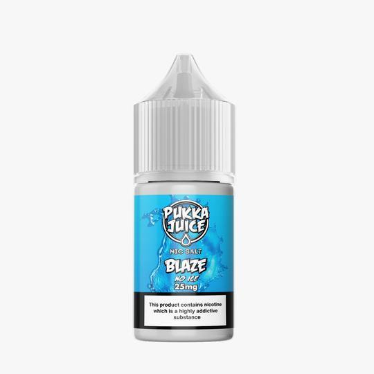 BLAZE NO ICE - BY PUKKA JUICE 30ml SALTNIC Abudhabi KSA Oman UAE