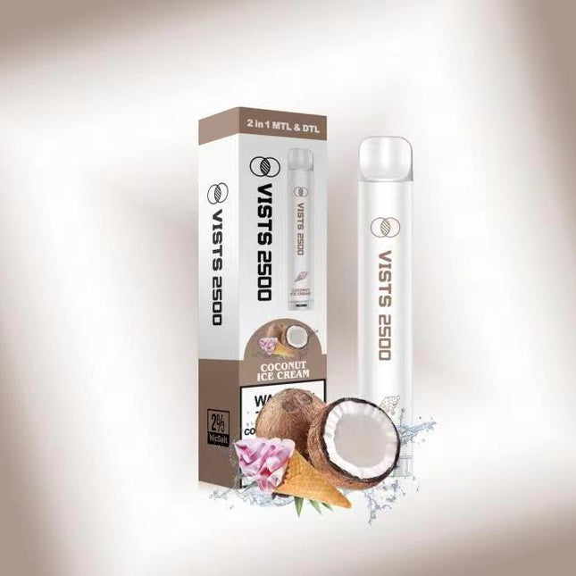 Vists 2500 – Disposable (20MG - MTL & DTL Puffs) Abudhabi Dubai Fujairah KSA