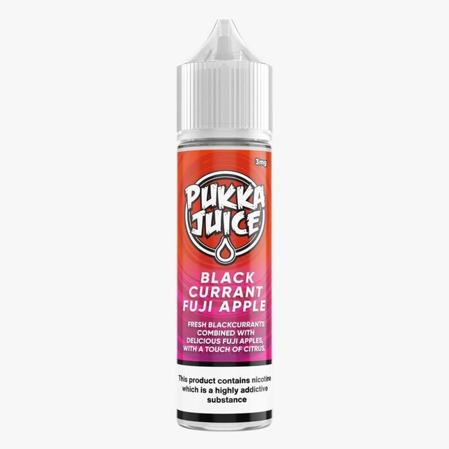 BLACKCURRANT FUJI APPLE - BY PUKKA JUICE  60ml E JUICE Abudhabi Dubai KSA