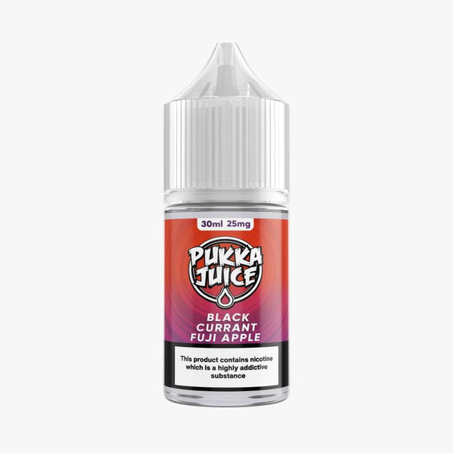 BLACKCURRANT FUJI APPLE - BY PUKKA JUICE  30ml SALTNIC Abudhabi Dubai KSA